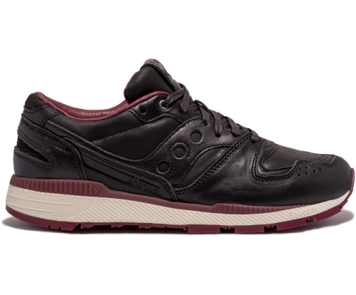 Tenis Saucony Azura Horween Unisexo Zapatos Originales Negras México MX-208-ZM
